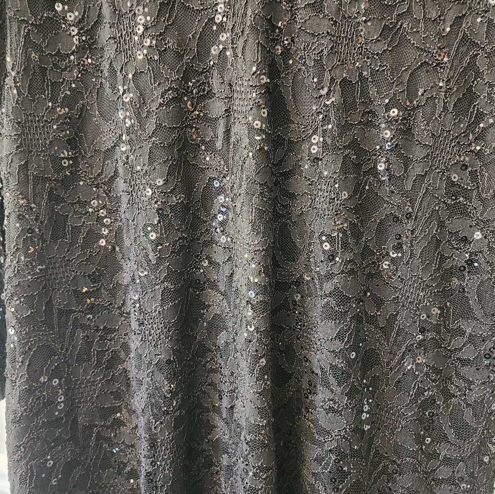 Black lace dress... with a little sparkle - Picture 9 of 9